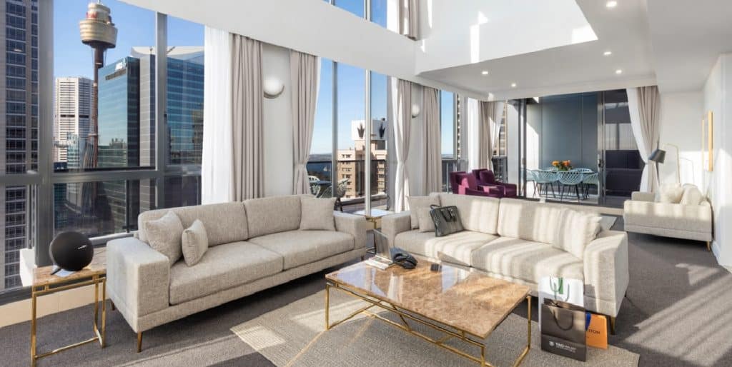 Sydney apartment accommodation large furnished apartment