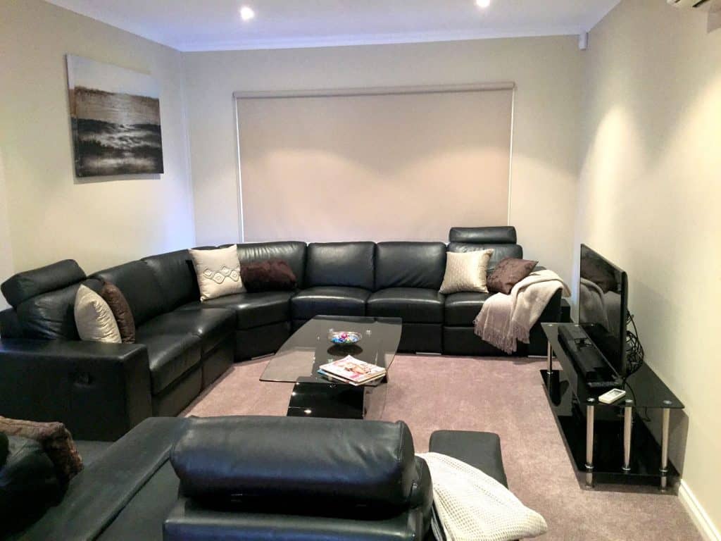 tv room with coffee table accommodation